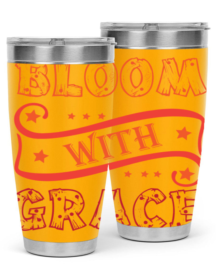 Bloom with grace  89#- spring- Tumbler