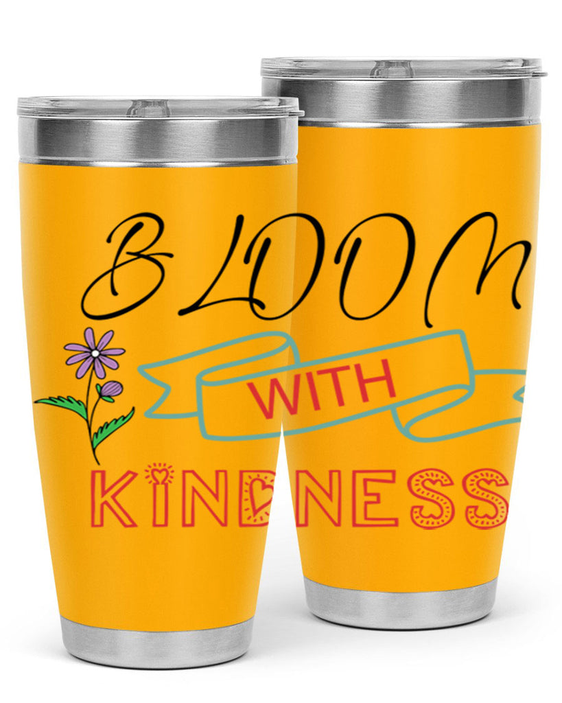 Bloom with kindness  91#- spring- Tumbler