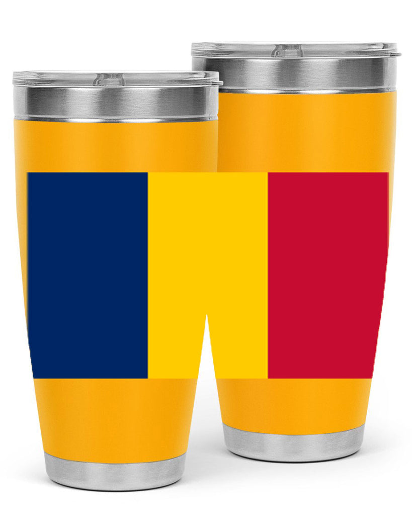 Chad 164#- world flags- Tumbler