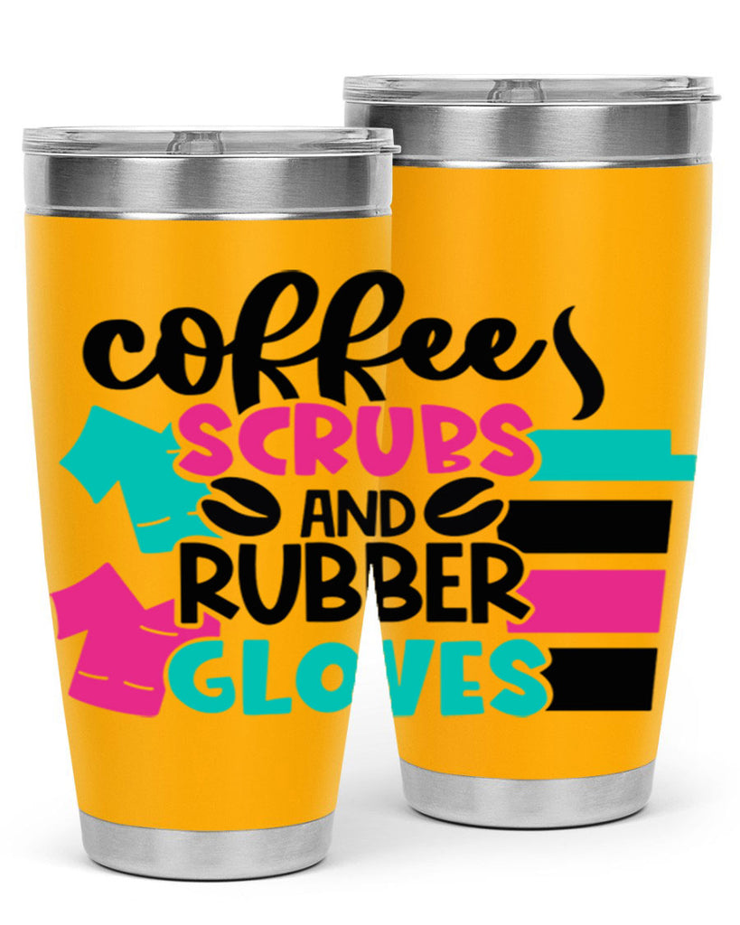 Coffee Scrubs And Rubber Gloves Style Style 209#- nurse- tumbler