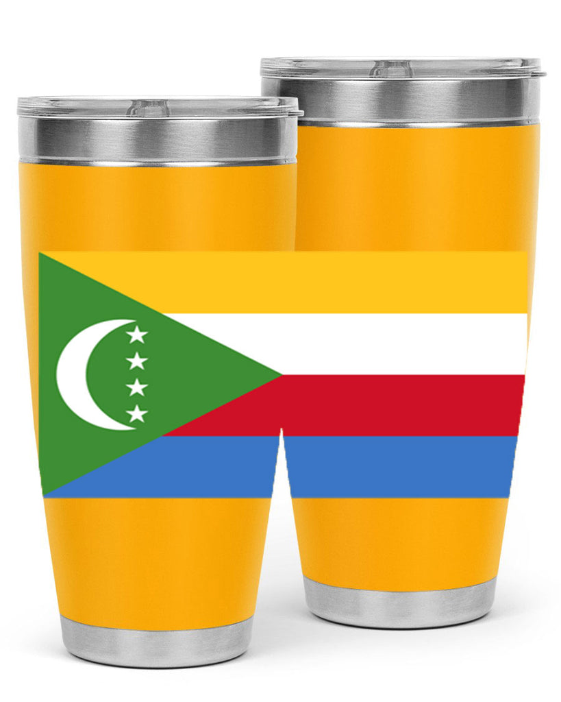 Comoros 160#- world flags- Tumbler