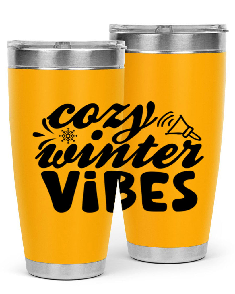 Cozy Winter Vibes 67#- winter- Tumbler