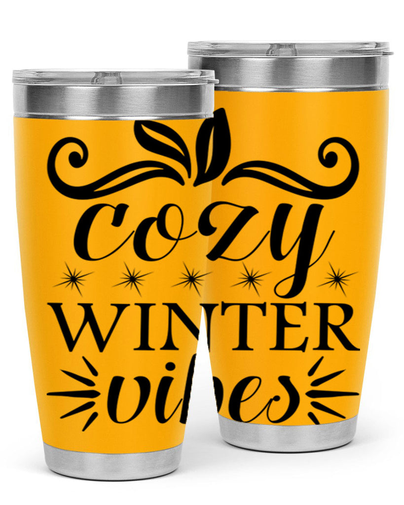 Cozy Winter Vibes 78#- winter- Tumbler