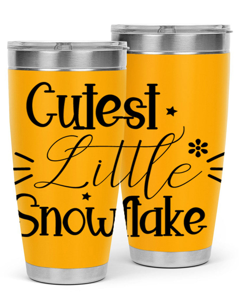 Cutest Little Snowflake90#- winter- Tumbler