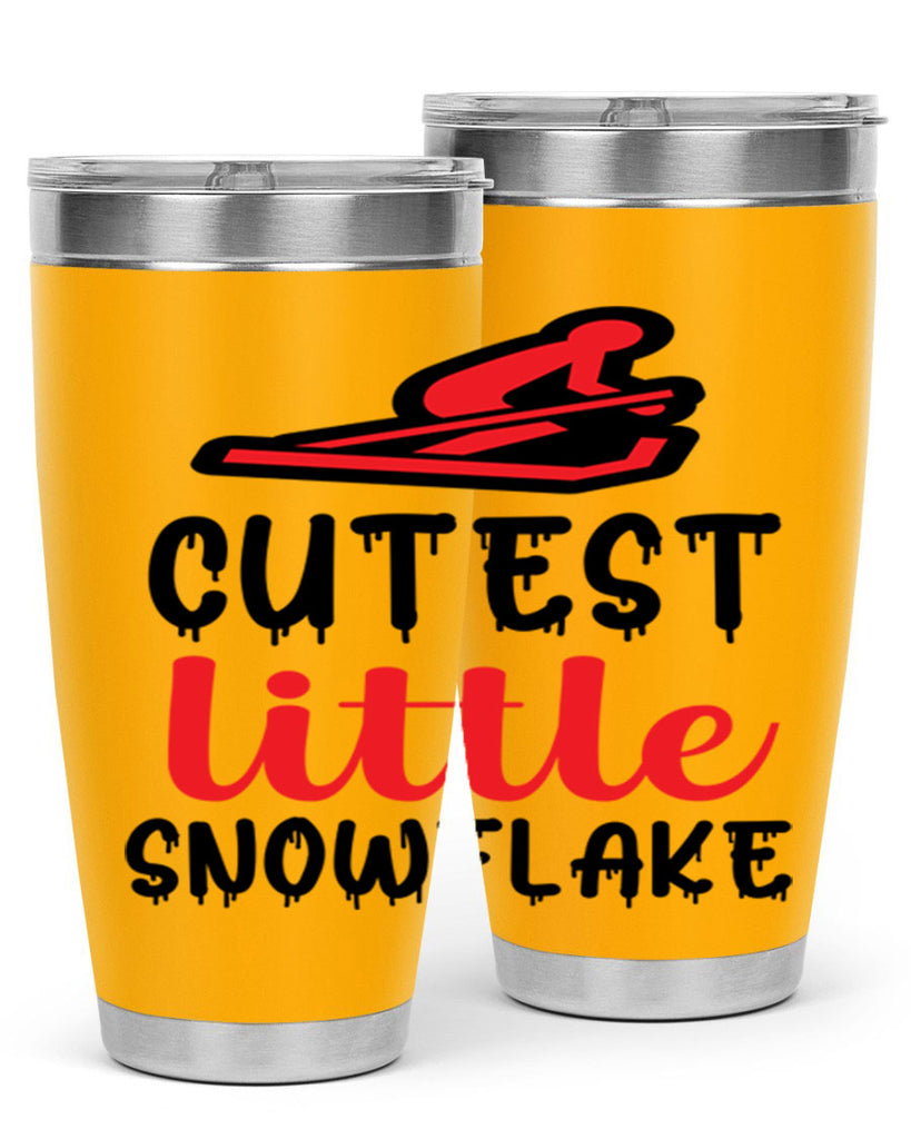 Cutest little snowflake 87#- winter- Tumbler