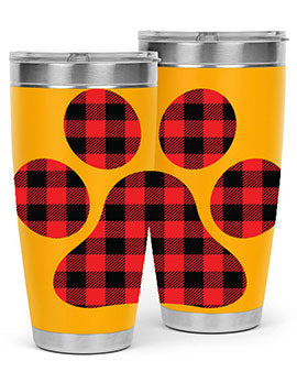 Dog Paw Style 95#- dog- Tumbler