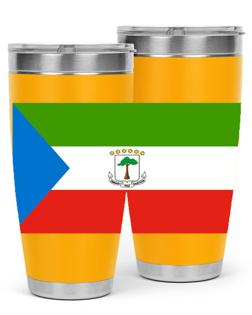 Equatorial Guinea 144#- world flags- Tumbler