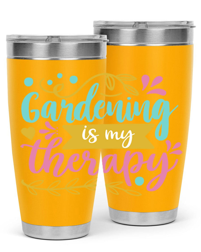 Gardening is my therapy Style 66#- summer- Tumbler