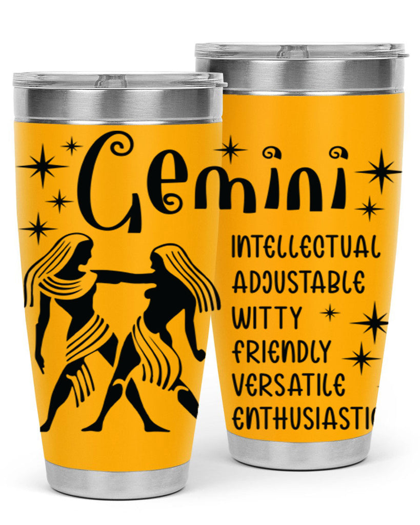 Gemini 217#- zodiac- Tumbler