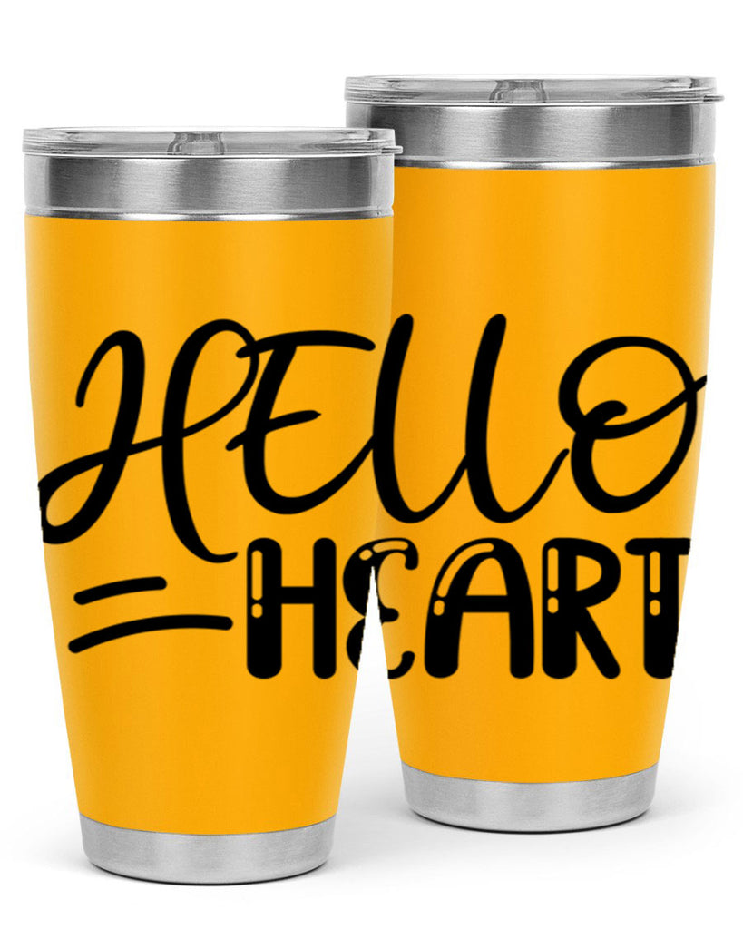 HELLO HEART  220#- spring- Tumbler