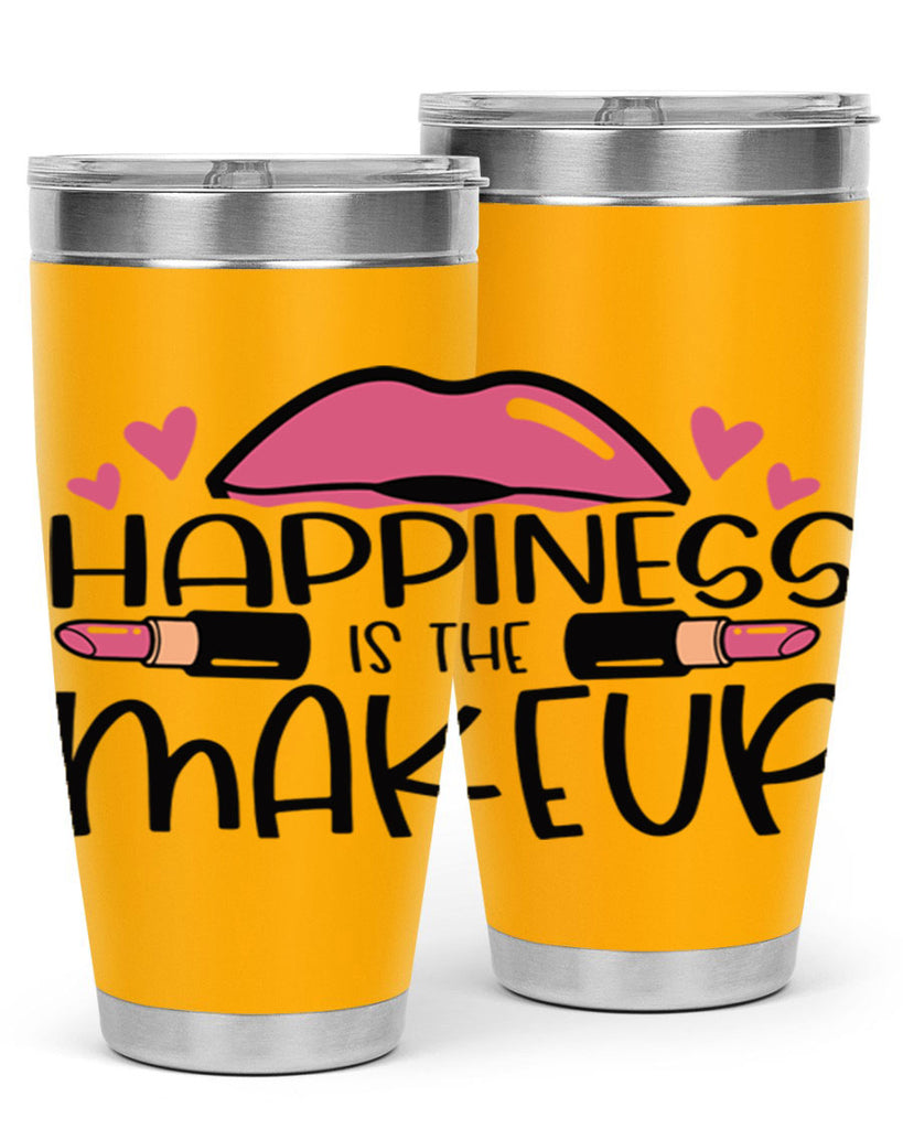 Hapiness Is The Makeup Style 95#- make up- Tumbler