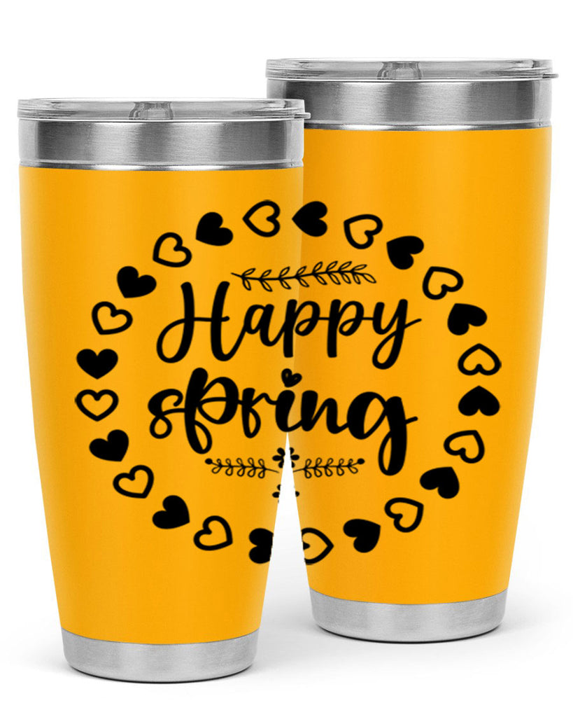 Happy Spring 174#- spring- Tumbler