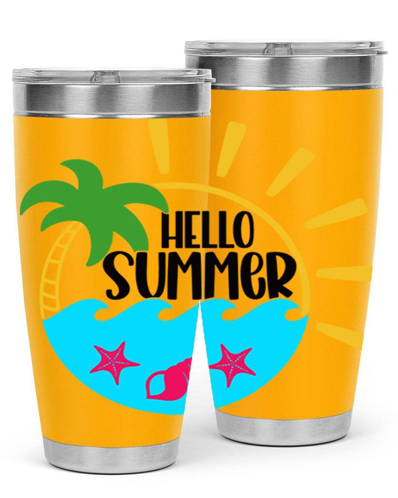 Hello Summer Style 40#- summer- Tumbler