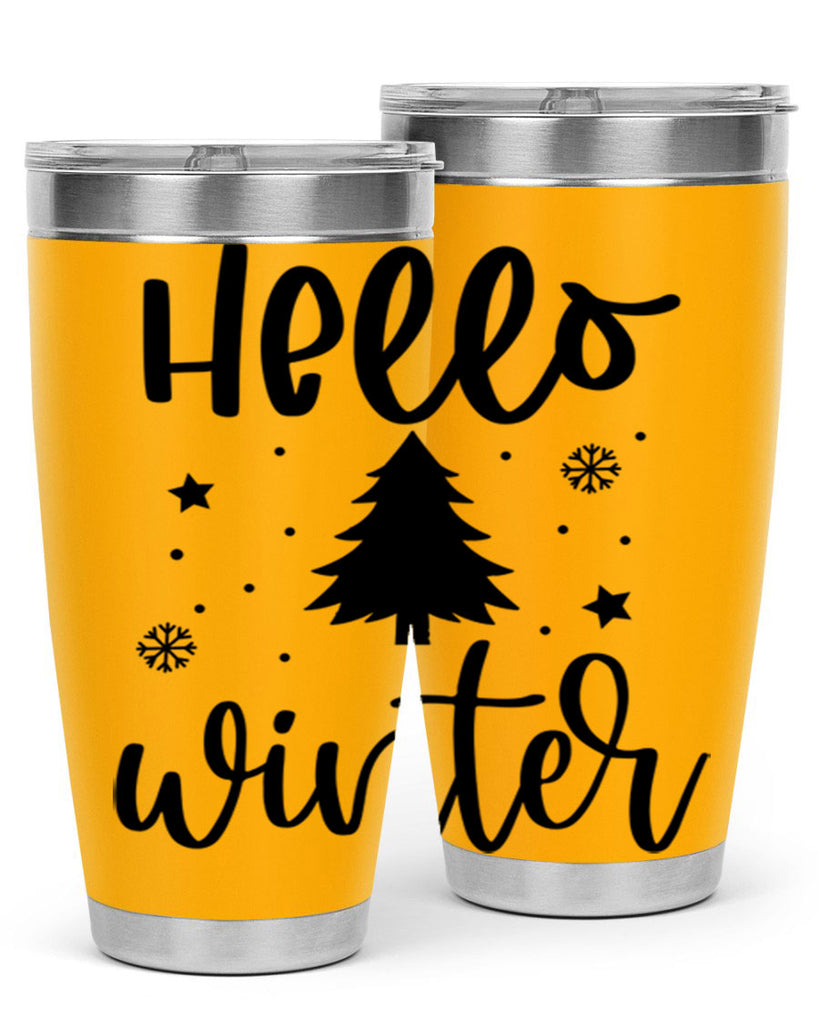 Hello Winter 162#- winter- Tumbler