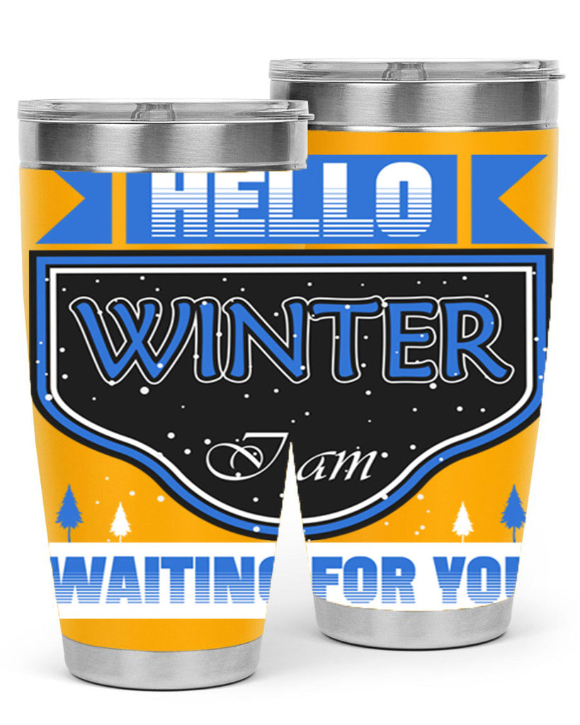 Hello Winter 164#- winter- Tumbler