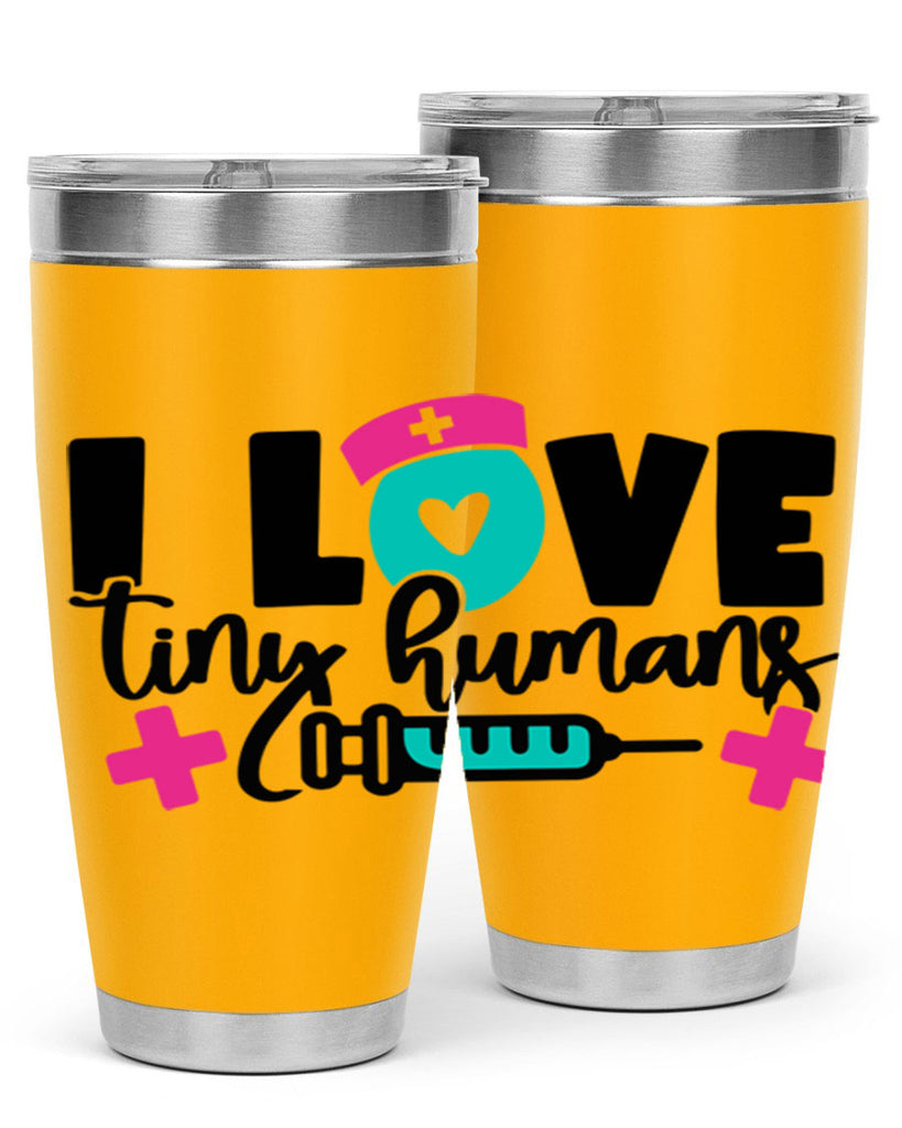 I Love Tiny Humans Style Style 166#- nurse- tumbler