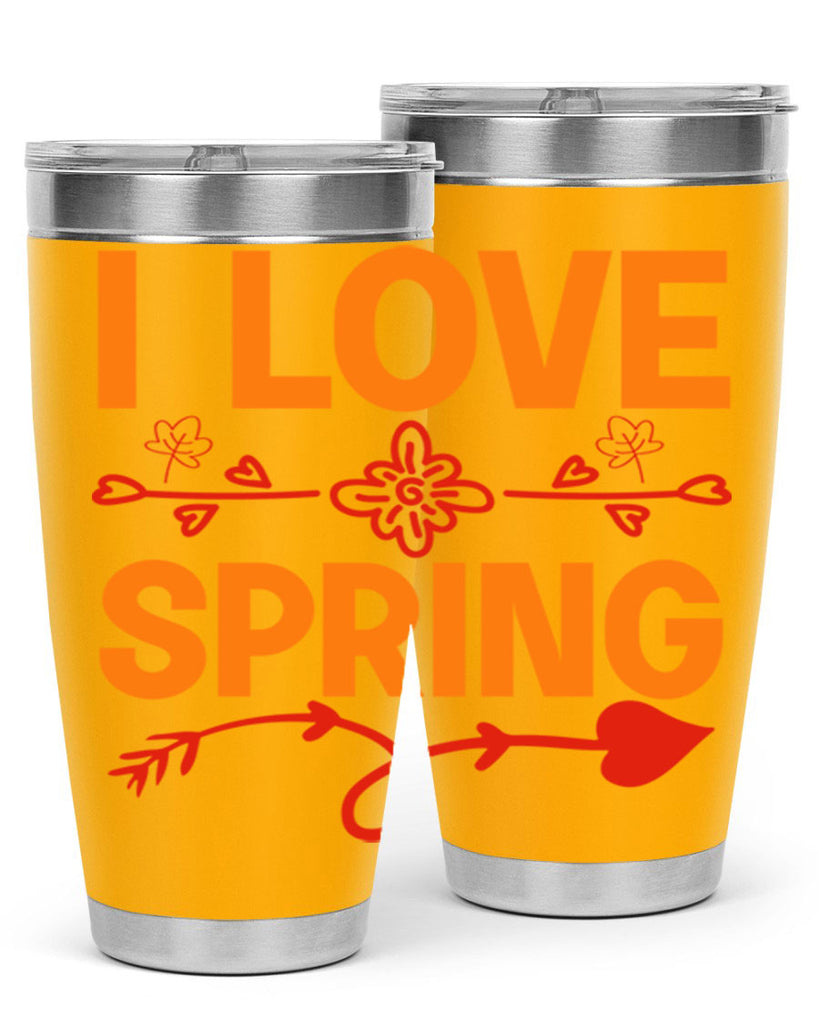 I love spring 271#- spring- Tumbler