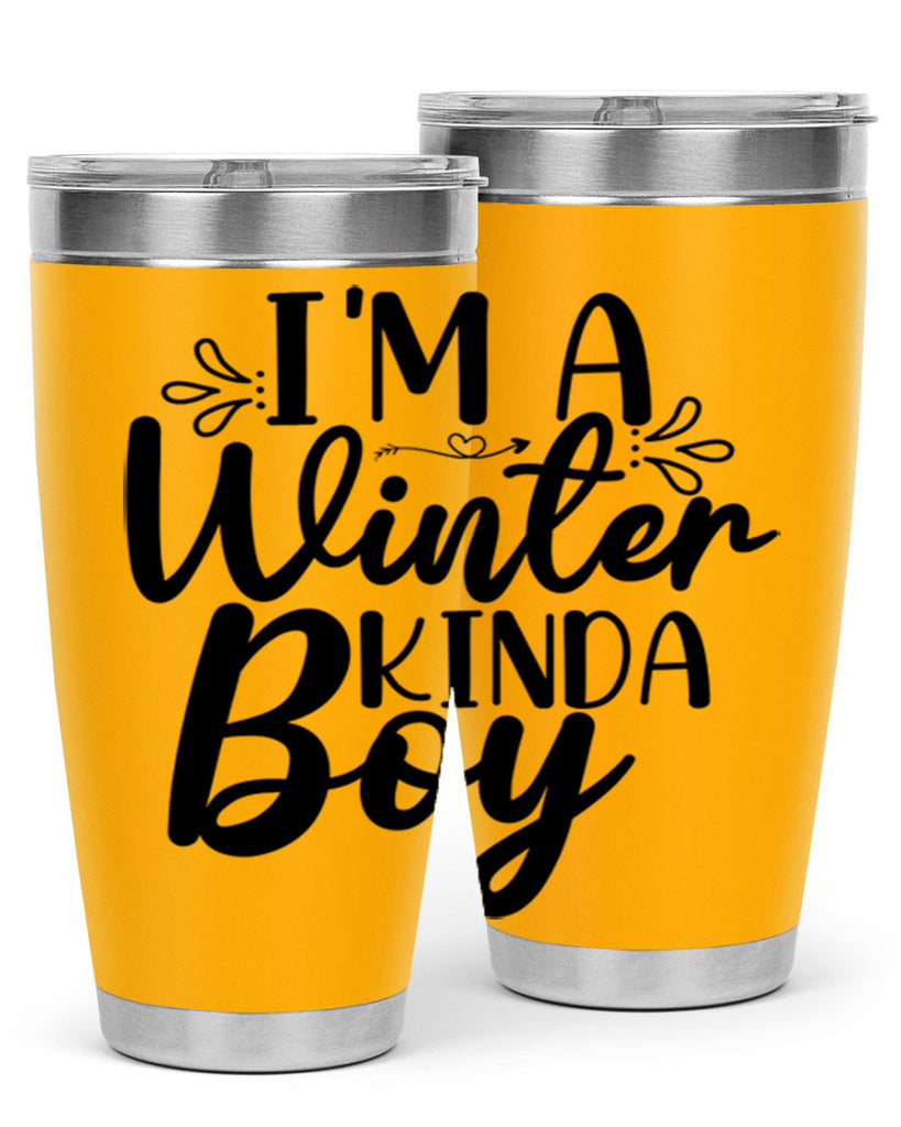 Im A Winter Kinda Boy 238#- winter- Tumbler