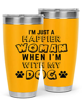 Im Just A Style 39#- dog- Tumbler