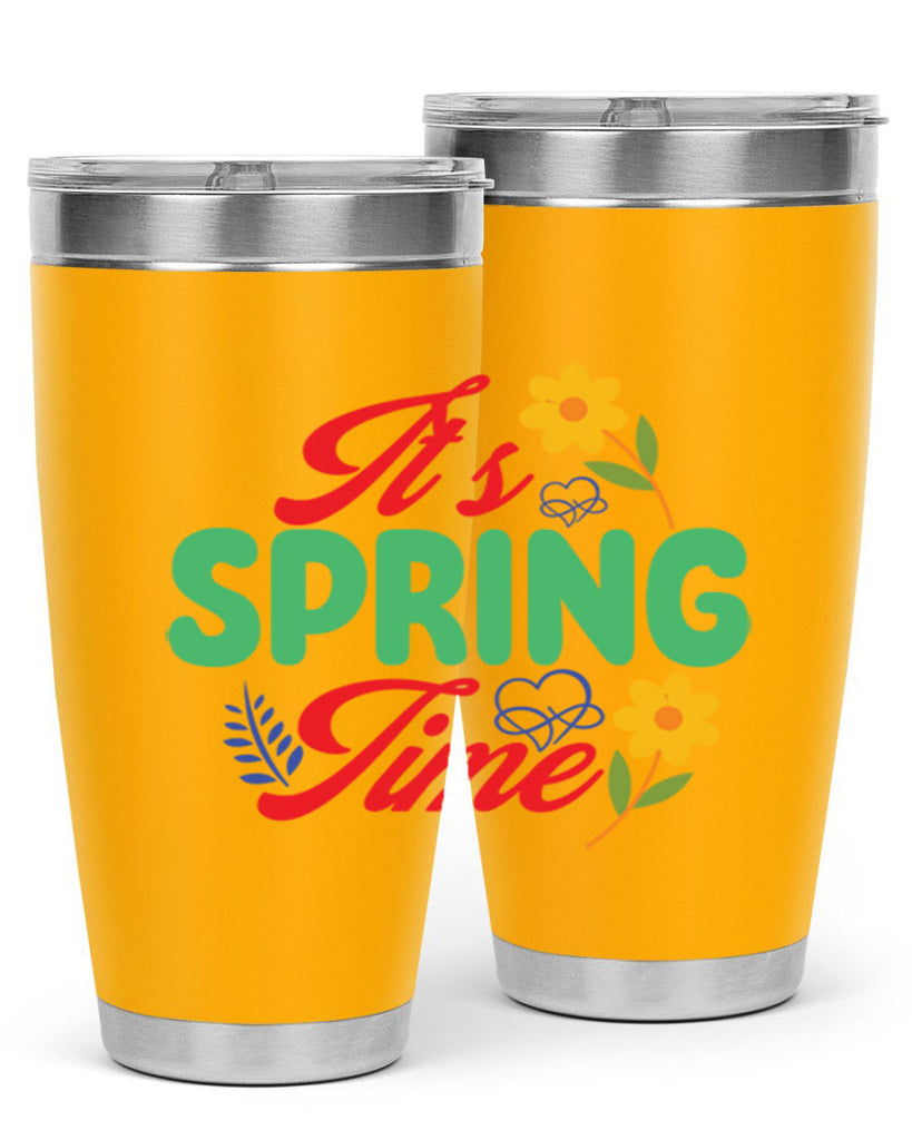 It's Spring Time 277#- spring- Tumbler