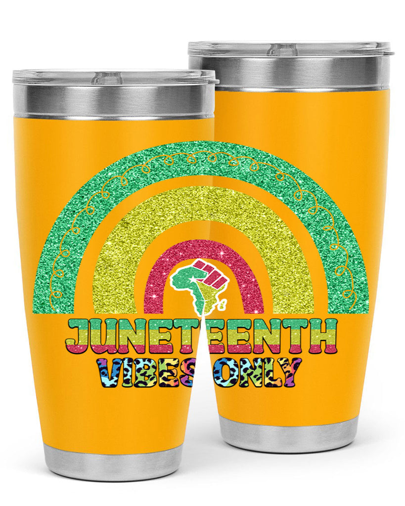 Juneteenth Vibes Only 5#- Juneteenth- tumbler