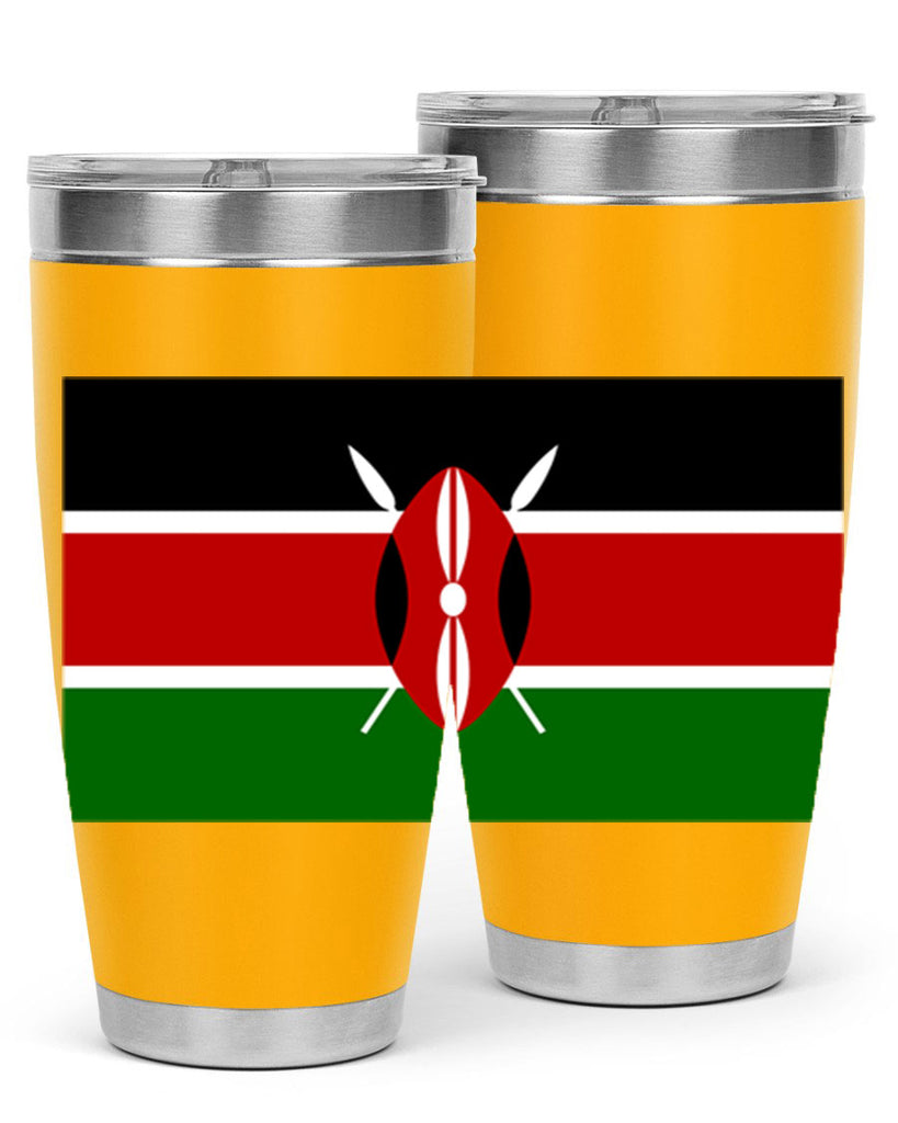 Kenya 110#- world flags- Tumbler