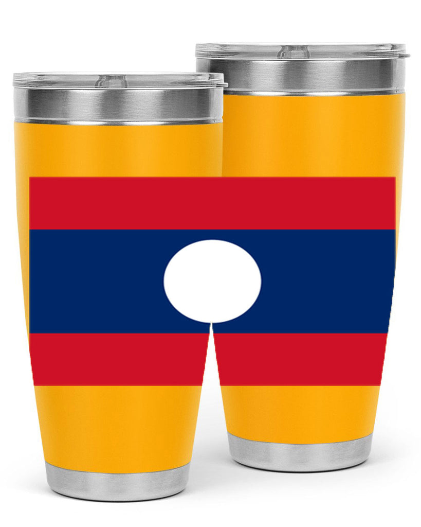 Laos 105#- world flags- Tumbler