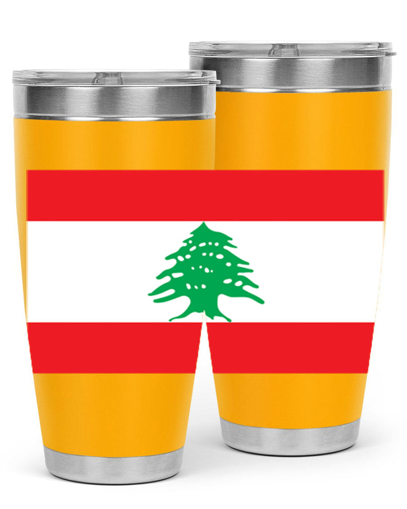 Lebanon 103#- world flags- Tumbler