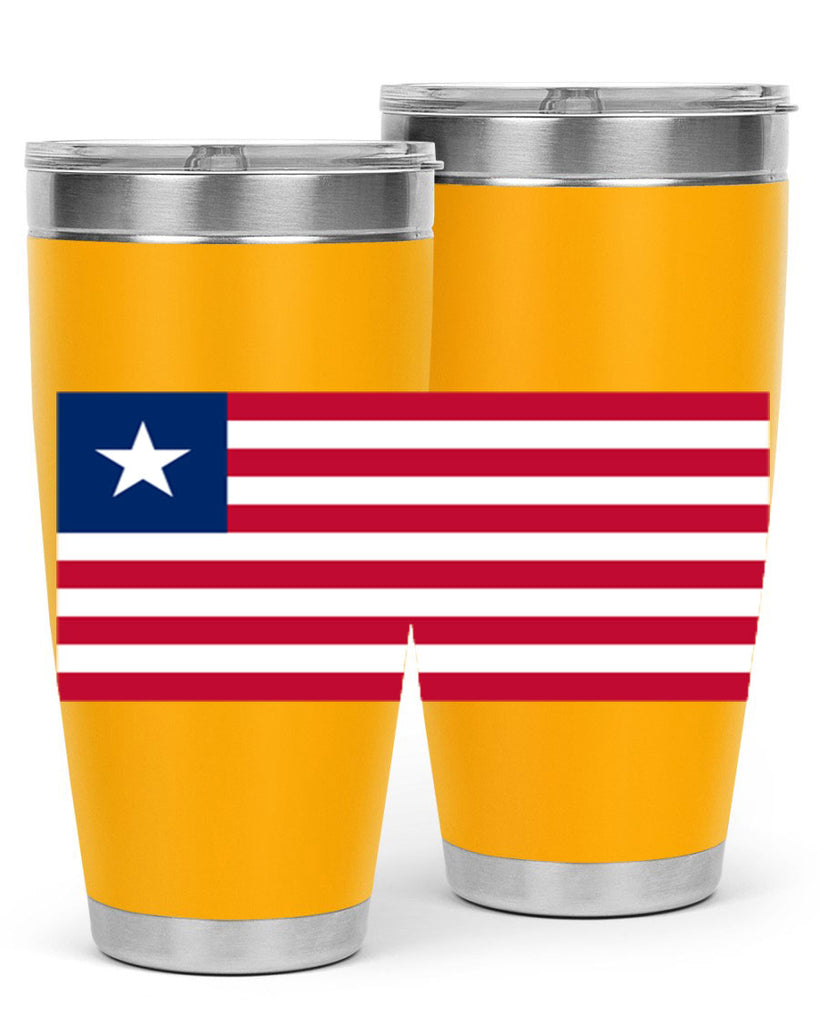 Liberia 101#- world flags- Tumbler