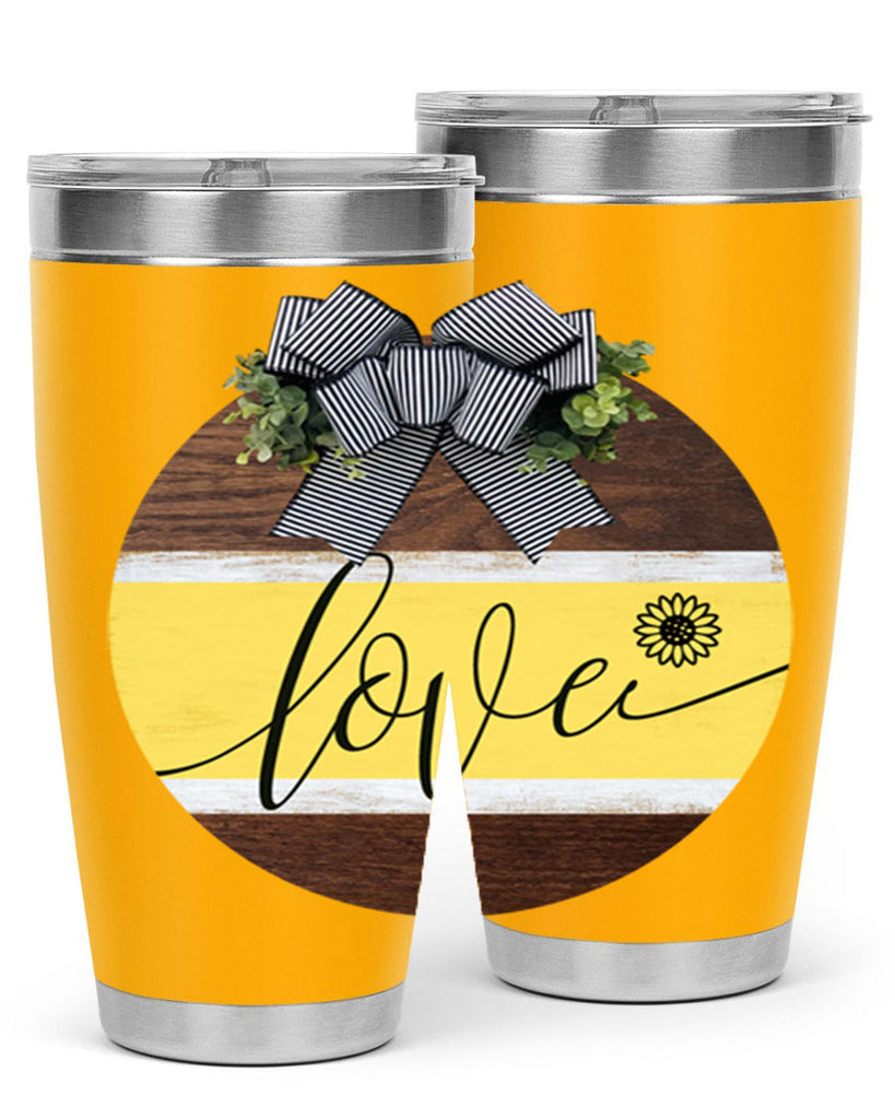 Love and daisy Mockup326#- spring- Tumbler