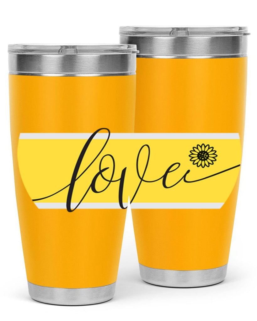 Love and daisy327#- spring- Tumbler