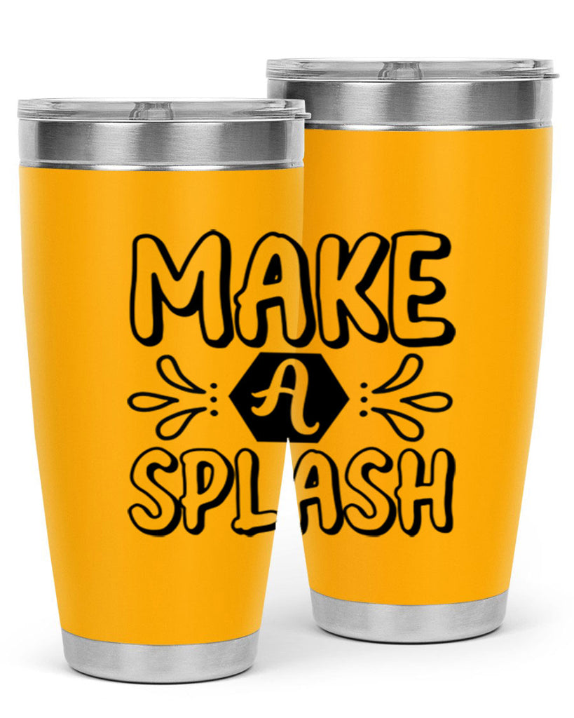 Make a splash 310#- mermaid- Tumbler
