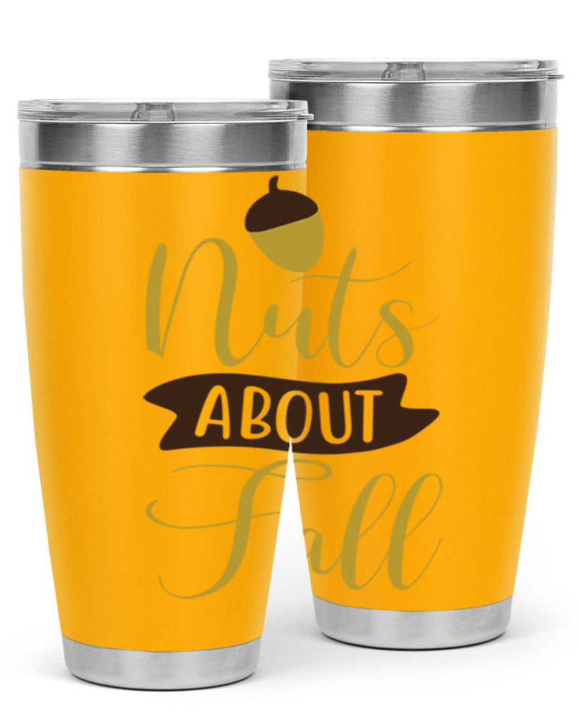 Nuts About Fall 442#- fall- Tumbler