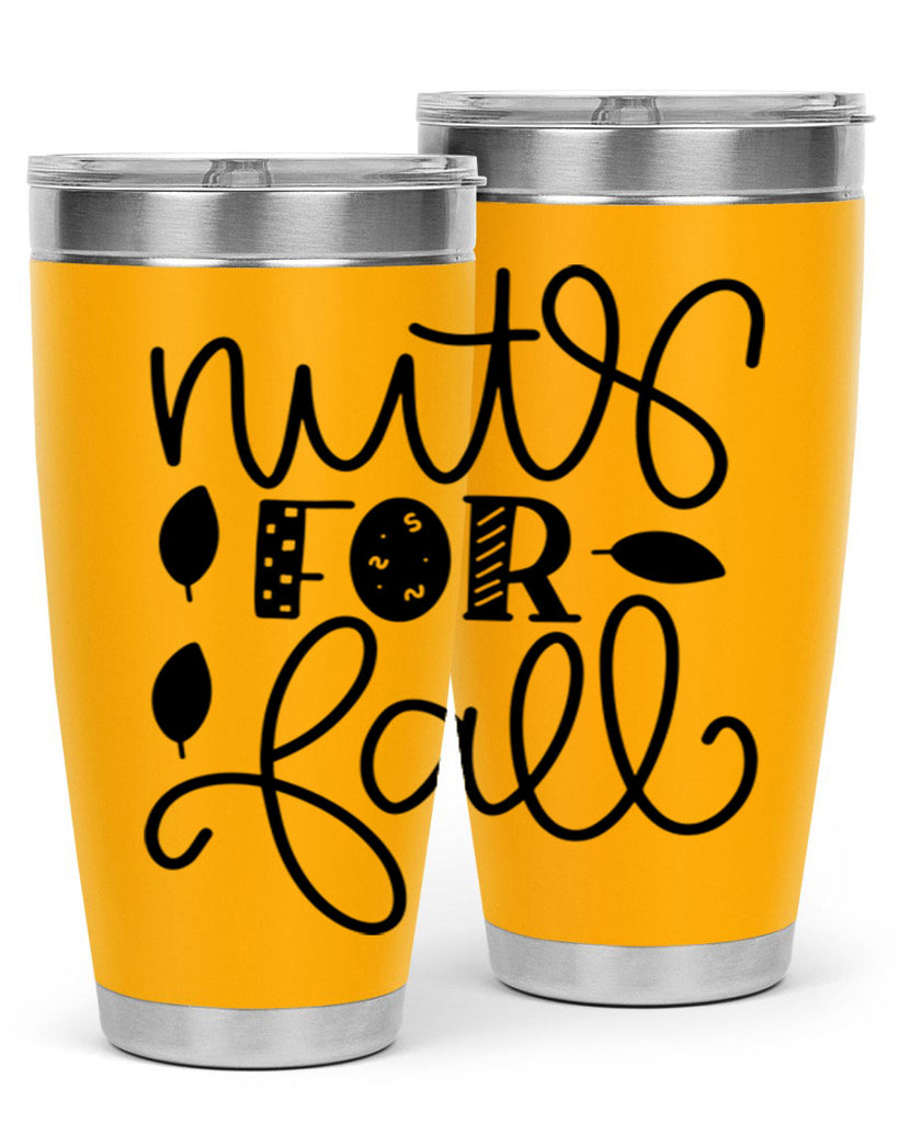 Nuts For Fall 446#- fall- Tumbler