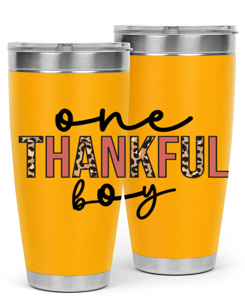 One thankful boy 462#- fall- Tumbler