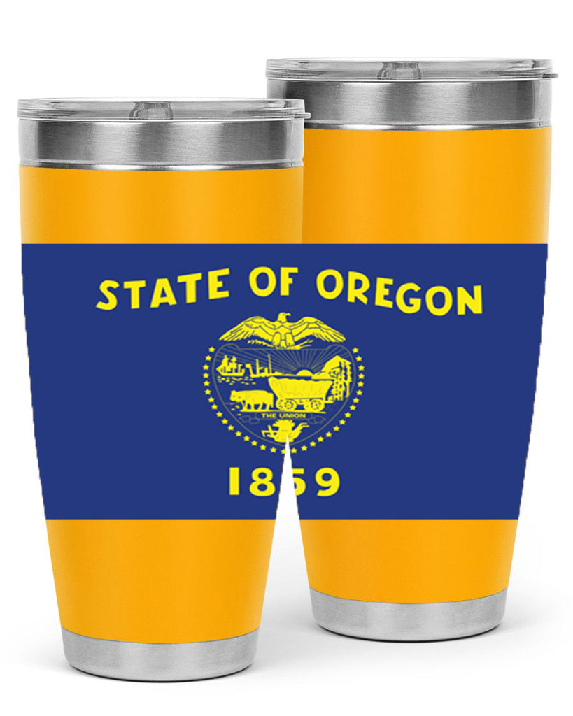Oregon 15#- Us Flags- Tumbler