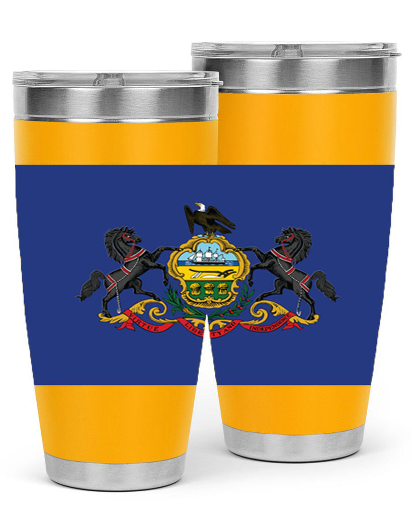 Pensilvania 14#- Us Flags- Tumbler