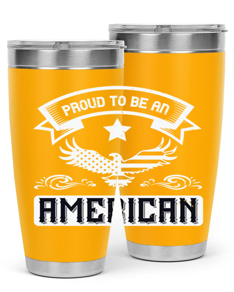 Proud to be an American Style 189#- Fourt Of July- Tumbler
