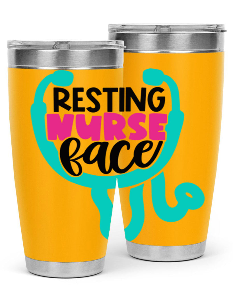 Resting Nurse Face Style Style 57#- nurse- tumbler