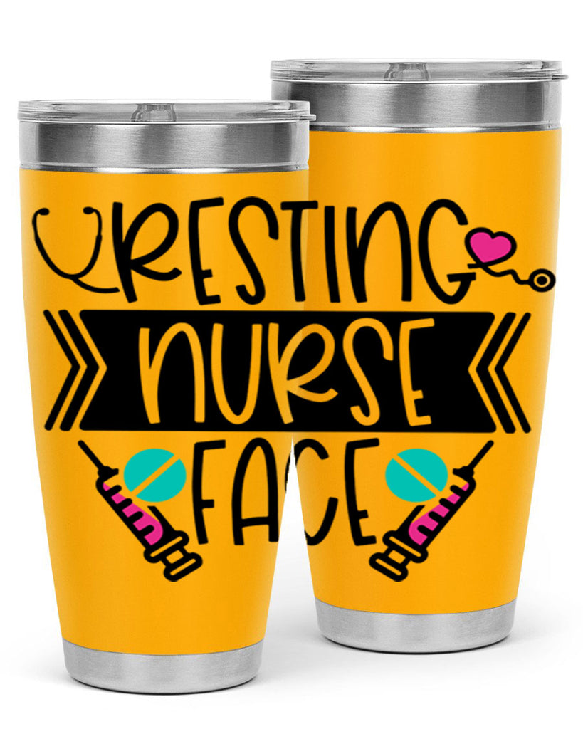 Resting Nurse Face Style Style 58#- nurse- tumbler