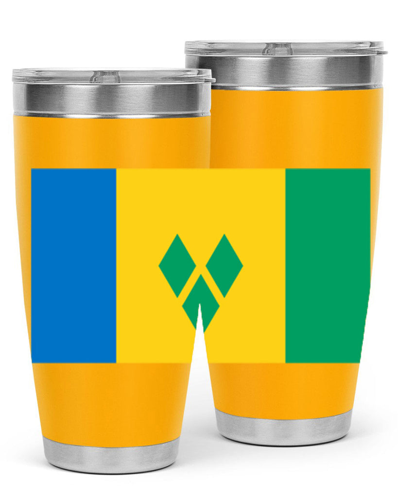 Saint Vincent and the Grenadines 50#- world flags- Tumbler