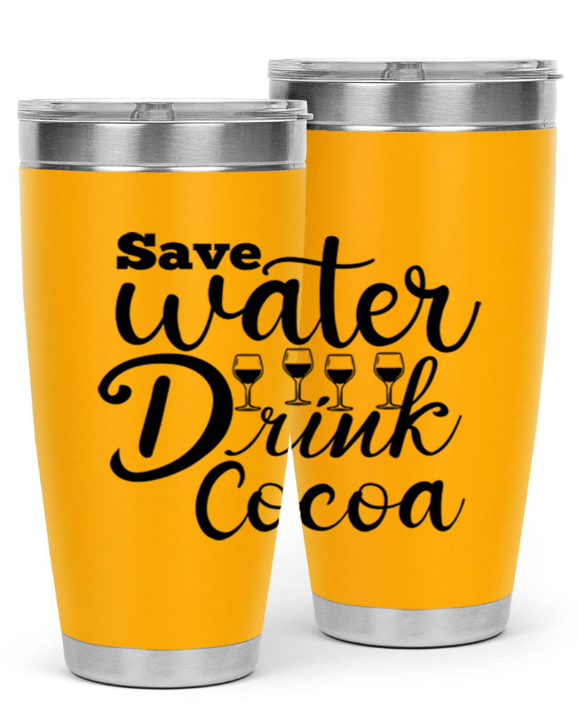 Save Water Drink Cocoa 353#- winter- Tumbler