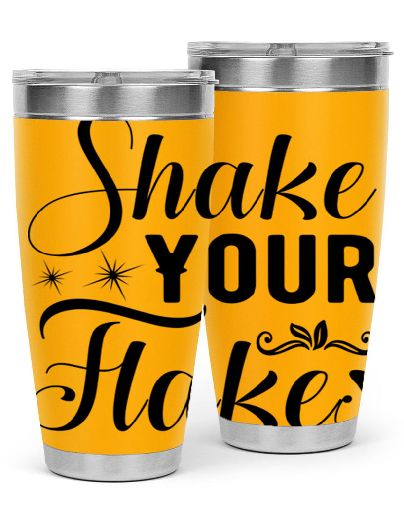 Shake Your Flakes 362#- winter- Tumbler