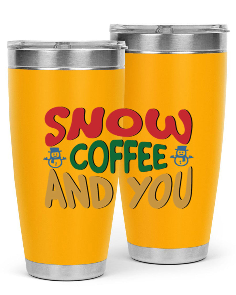 Snow Coffee and You 368#- winter- Tumbler
