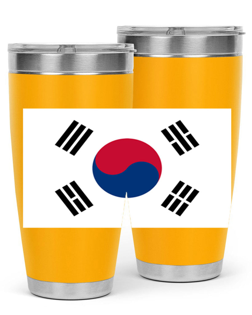 South Korea 35#- world flags- Tumbler