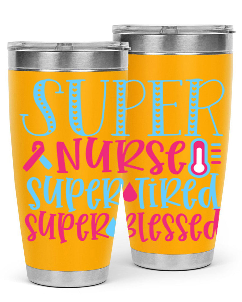 Super Nurse Super Tired Style Style 23#- nurse- tumbler