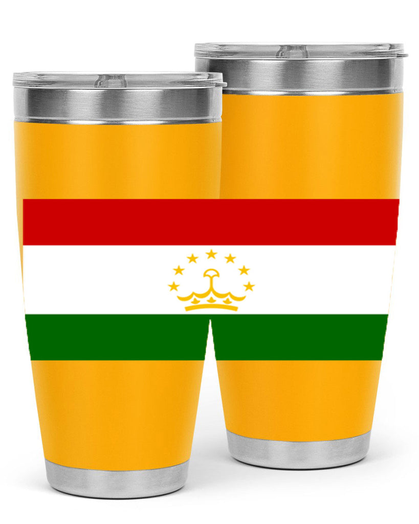 Tajikistan 25#- world flags- Tumbler