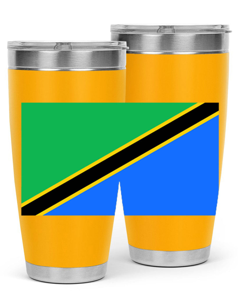 Tanzania 24#- world flags- Tumbler