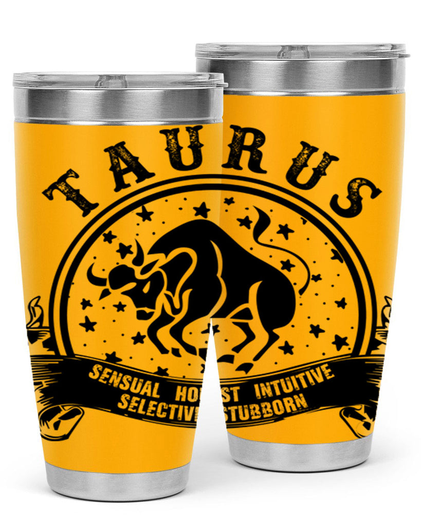 Taurus 5#- zodiac- Tumbler