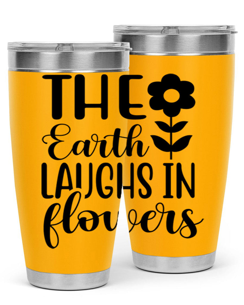 The earth laughs in flowers 548#- spring- Tumbler